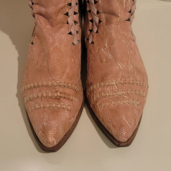 EL VAQUERO ITALIAN LEATHER PULL-ON BOOTS (sz 7) - Picture 2 of 6